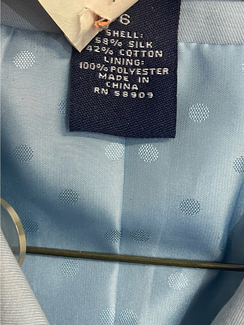 Preston & York Blue Skirt Suit Set Women’s Size 6 Career Office Classic - Picture 8 of 12